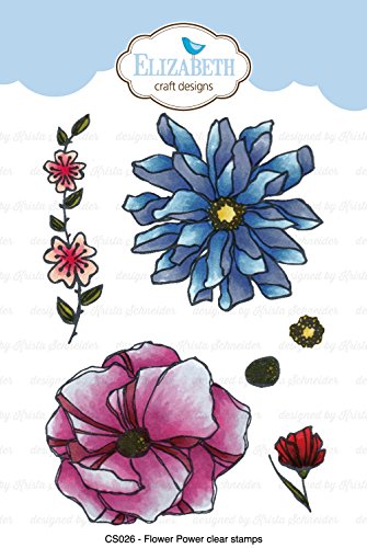Algopix Similar Product 12 - Flower Power Clear Stamps