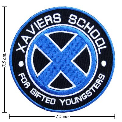 X-men Xaviers School Logo Ii Embroidered Sew Iron on Patches Great Gift for Dad Mom Man Woman
