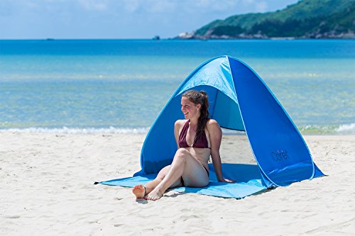 iCorer Automatic Pop Up Instant Portable Outdoors Quick Cabana Beach Tent Sun Shelter - Image 4
