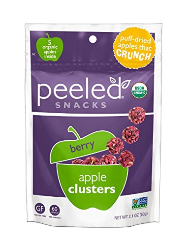 Algopix Similar Product 3 - Peeled Snacks Organic Apple Clusters