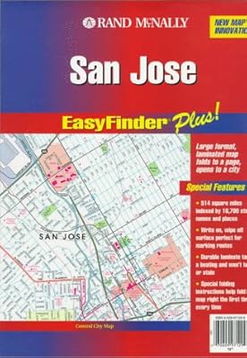 Rand McNally San Jose, Ca Easyfinder Plus Map