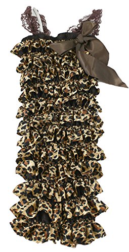 Algopix Similar Product 11 - Satin Lace Ruffle Baby Toddler Rompers