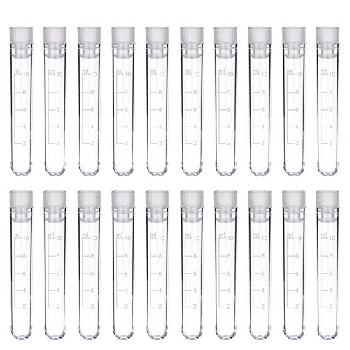 Algopix Similar Product 8 - Test Tube  50pcs 10ml Graduated