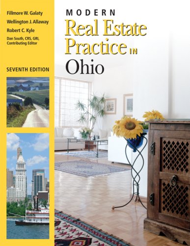 Modern Real Estate Practice in Ohio by Fillmore w. Galaty