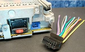 Amazon.com: Power Cord Harness speaker Plug for Select ... deh 1900mp wiring harness 
