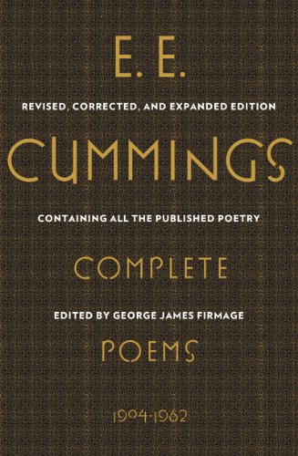E. e. cummings : complete poems, 1904-1962. by E  E Cummings
