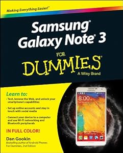 Samsung Galaxy Note 3 For Dummies by Aaron Halbert