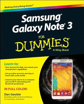 Samsung Galaxy Note 3 For Dummies