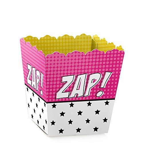 Algopix Similar Product 7 - BAM Girl Superhero  Party Mini Favor