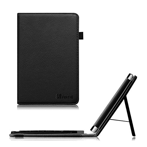 Fintie Dragon Touch M8 Keyboard Case - Premium PU Leather Folio Stand Cover with Removable Wireless Bluetooth Keyboard for Dragon Touch DT-M8 / M8 2016 Edition 8'' Quad Core Google Android Tablet PC, Black