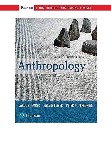 Anthropology by Carol R. Ember