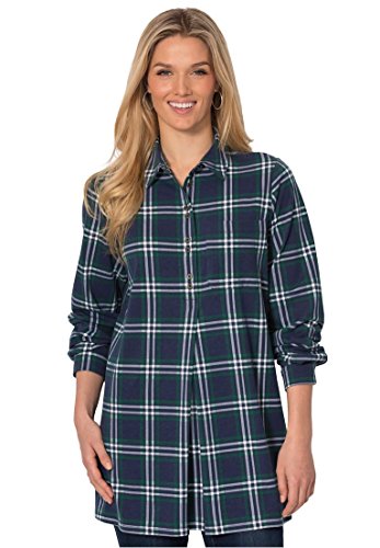 Women's Plus Size Knit Popover Tunic
