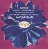 Barber: Adagio; Symphony No.1 etc. by Baltimore Symphony Orchestra [Orchestra], David Zinman [Conductor] (1992) Audio CD