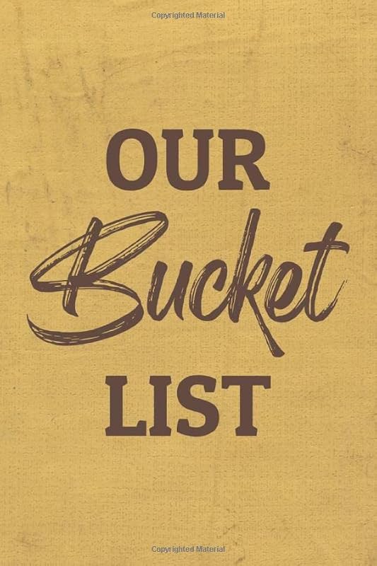 Our Bucket List: A Creative and Inspirational Journal with 100 Black & White Bucket List for Couples by MarketSpace Co.