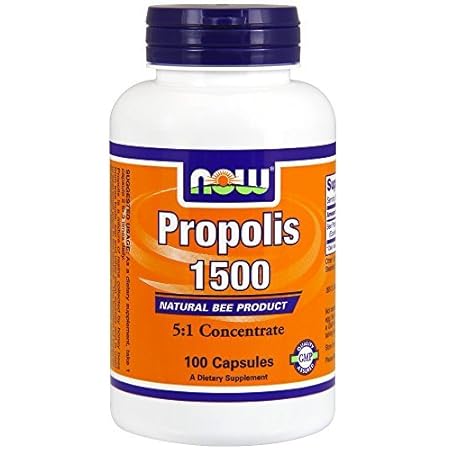 now foods propolis 1500mg, capsules, 100-count