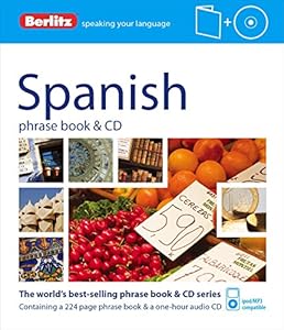 Berlitz Spanish Phrase Book and CD