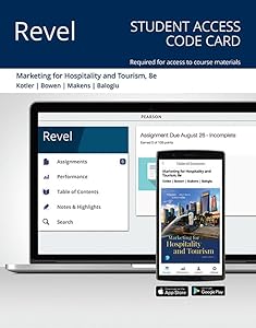 Marketing for Hospitality and Tourism -- Revel + Print Combo Access Code