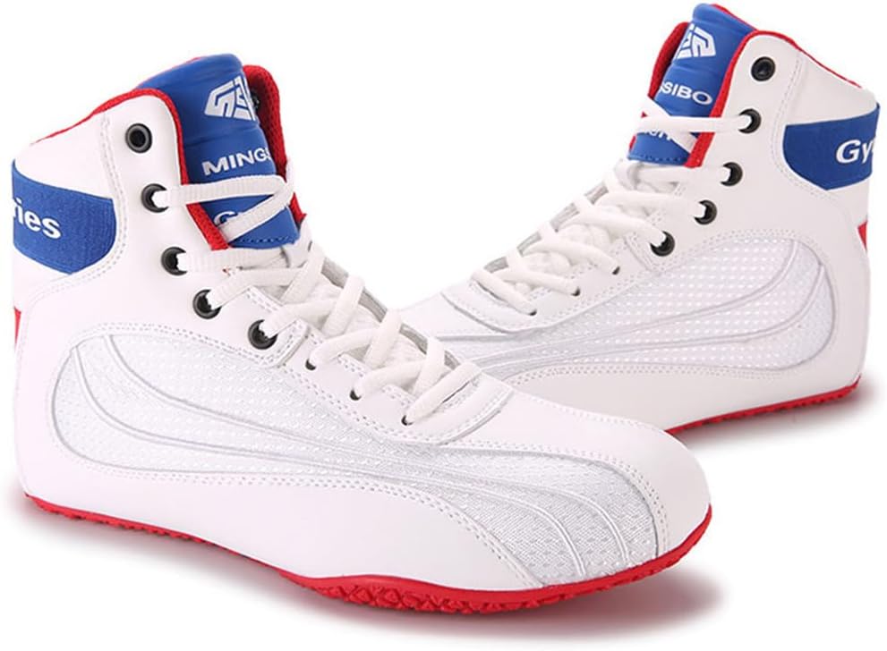 Men's Boxing Shoes Lightweight Wrestling Fitness Shoes Comfortable Competition Shoes Non Slip Athletic Workout Shoes_vogvips.com