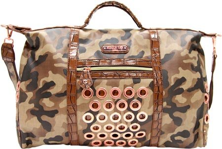 Algopix Similar Product 9 - Nicole Lee Teagan Camouflage Print Tote