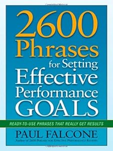 2600 phrases for setting effective performance goals