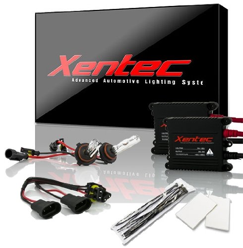 XENTEC 9005 5000K Advanced Slim Alloy Ballast HID Xenon Kit (Ivory White)