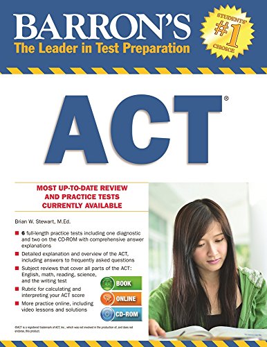 Barron's ACT with CD-ROM by Brian Stewart