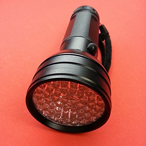 JaaU UV LED Flashlight 51 LED Scorpion Detector Finder Ultra Violet Blacklight