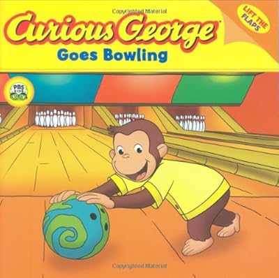 Curious George Goes Bowling (CGTV Lift-the-Flap 8x8)