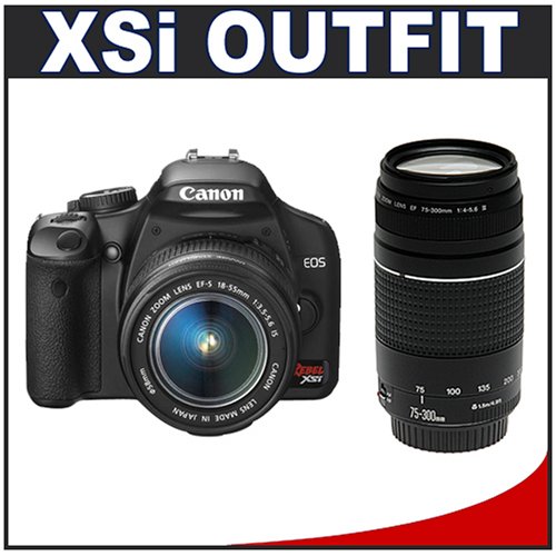 Black Friday Canon Digital Rebel XSi 12.2MP Digital SLR Camera (Black