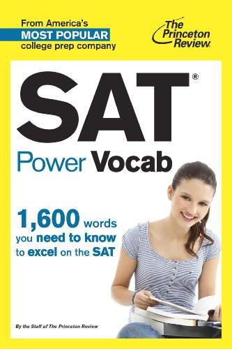 SAT Power Vocab (College Test Preparation) by Princeton Review