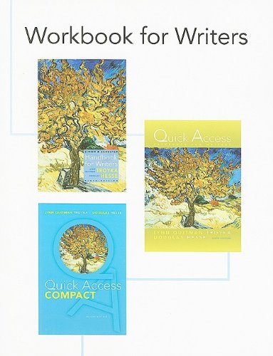 Workbook for Writers by Lynn Q. Troyka
