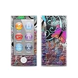 Butterfly Wall Design Protective Decal Skin Sticker for Apple iPod Nano 7G (7th Gen) MP3 Player