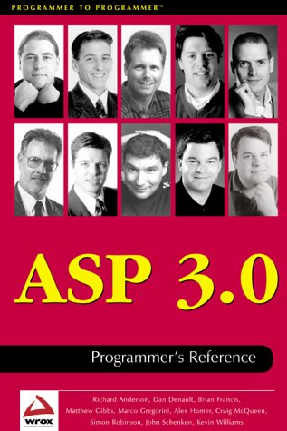 Asp 3.0 Programmer's Reference by Dan Denault