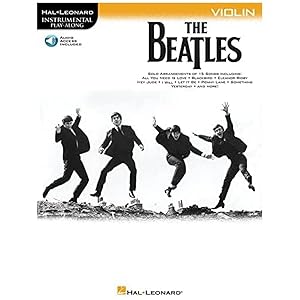 The Beatles - Instrumental Play-Along Violin Book/Online Audio (Hal Leonard Instumental Play-along)