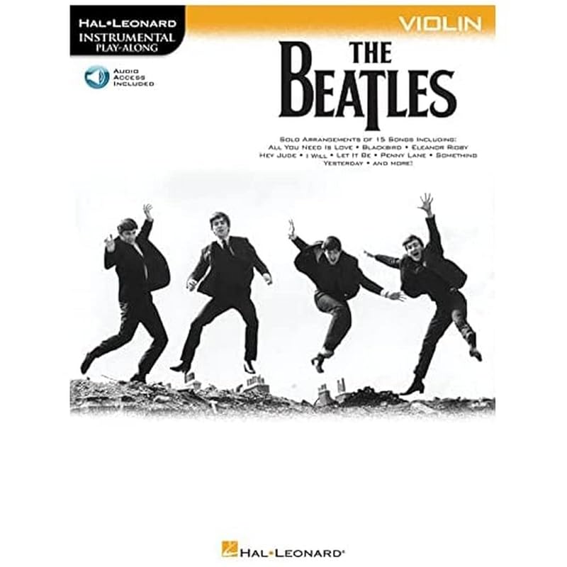 The Beatles - Instrumental Play-Along Violin Book/Online Audio (Hal Leonard Instumental Play-along) by Beatles