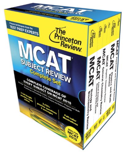 Princeton Review MCAT Subject Review Complete Box Set: New for MCAT 2015 by Princeton Review