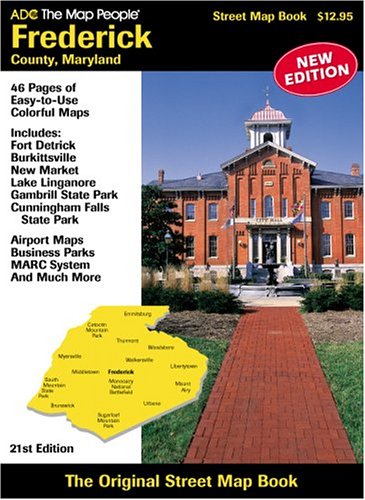 ACD's Street Atlas of Frederick County Maryland by the Map People ADC