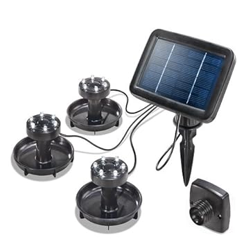 Projecteur solaire Splash Esotech pour bassin ou fontaine Esotec