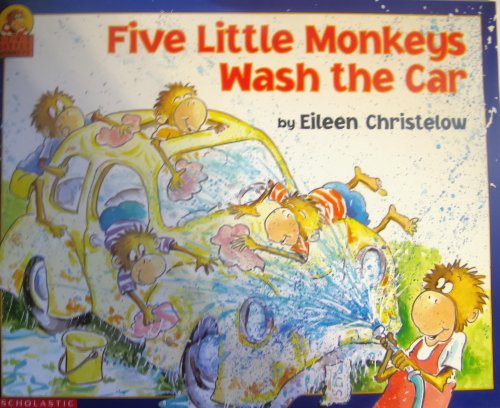 Five Little Monkeys Wash the Car by Eileen Christelow
