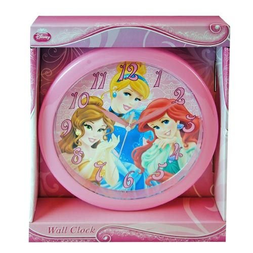 

Disney "Princess" Disney 10" Wall Clock: Princess Wall Clock Quartz Accuracy, Easy Wall Mounting. Battery Operated Requires 1 Aa Battery (Not Included)