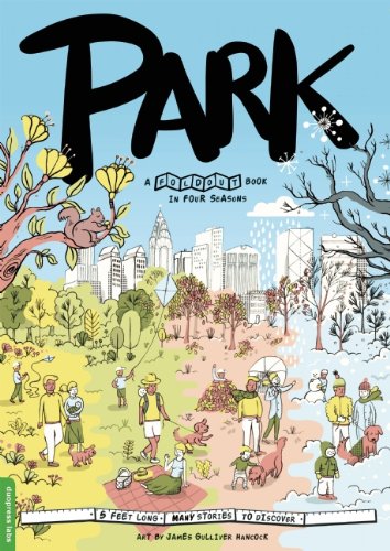 Park: A Fold-Out Book in Four Seasons by James Hancock  (Illustrator),