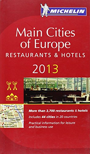 Michelin Guide Main Cities of Europe 2013 by Michelin