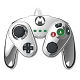 PDP Wired Fight Pad for Wii U - Metal Mario