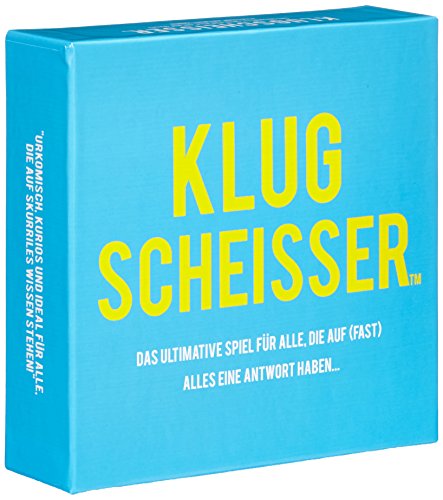 KLUGSCHEISSER – das ultimative Spiel für alle, die auf (fast) alles eine Antwort haben…