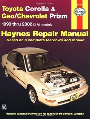 Toyota Corolla & Geo/Chevrolet Prizm 1993-2002 (Haynes Manuals)