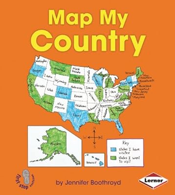 Map My Country (First Step Nonfiction - Map It Out)