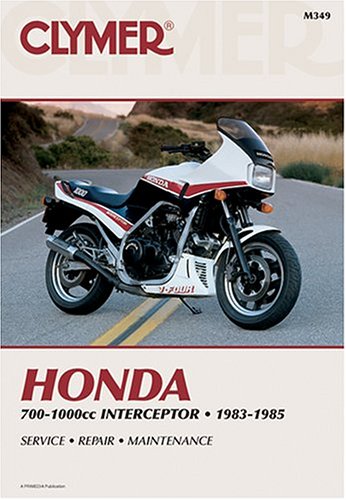 Honda 700-1000 Cc Interceptor, 1983-1985 (Clymer Motorcycle Repair Series) by Ed Scott