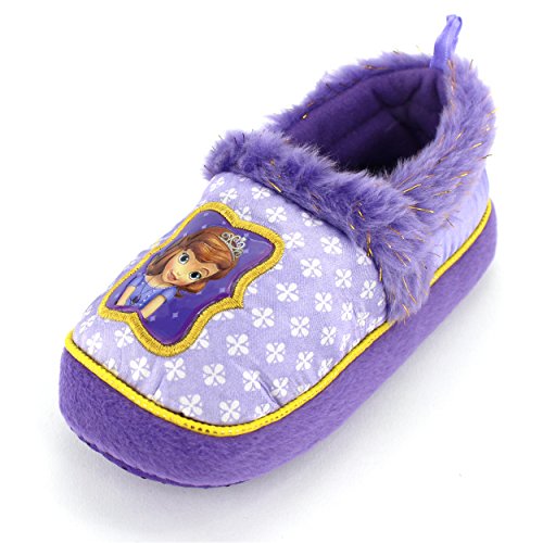Sofia the First Kids Purple A-Line Slippers