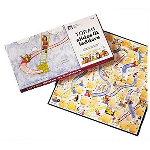 Jewish Educational Toys Jewish Games Torah Slides and Ladders Board Game