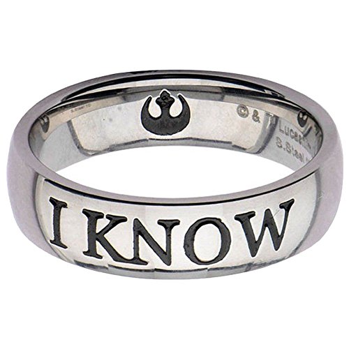 Star Wars I Know Ring Special Edition Premium Gift Couple Han Leia